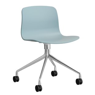 Hay AAC14 Bureaustoel Aluminium Onderstel Dusty Blue
