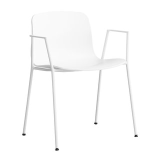 Hay AAC18 Stoel Wit Onderstel White Hay AAC18 Stoel Wit Onderstel White