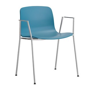 Hay AAC18 Stoel Aluminium Onderstel Azure Blue Hay AAC18 Stoel Aluminium Onderstel Azure Blue
