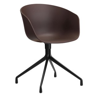 Hay AAC20 Stoel Zwart Onderstel Raisin