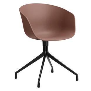 Hay AAC20 Stoel Zwart Onderstel Soft Brick