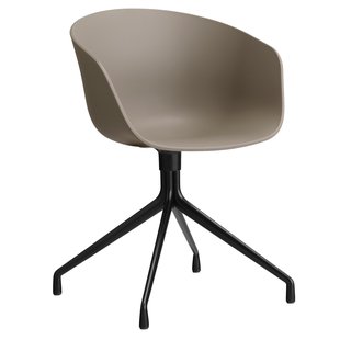 Hay AAC20 Stoel Zwart Onderstel Khaki