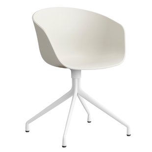 Hay AAC20 Stoel Wit Onderstel Melange Cream