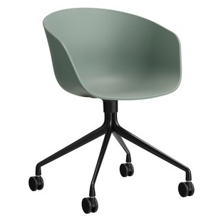 Hay AAC24 Bureaustoel Zwart Onderstel Fall Green