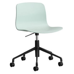 Hay AAC50 Bureaustoel Zwart Onderstel Dusty Mint
