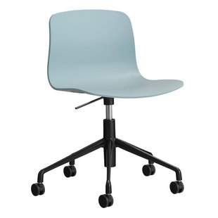 Hay AAC50 Bureaustoel Zwart Onderstel Dusty Blue