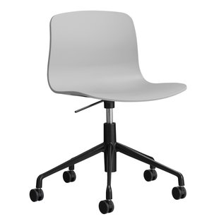 Hay AAC50 Bureaustoel Zwart Onderstel Concrete Grey