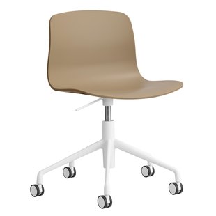 Hay AAC50 Bureaustoel Wit Onderstel Clay