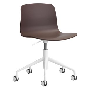 Hay AAC50 Bureaustoel Wit Onderstel Raisin