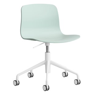 Hay AAC50 Bureaustoel Wit Onderstel Dusty Mint