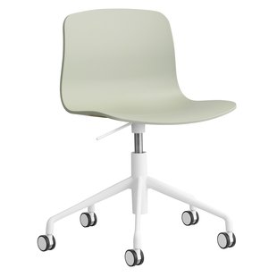 Hay AAC50 Bureaustoel Wit Onderstel Pastel Green