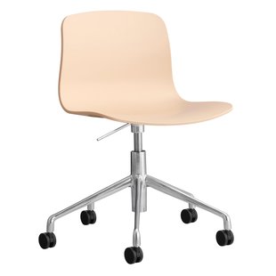 Hay AAC50 Bureaustoel Aluminium Onderstel Pale Peach