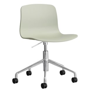 Hay AAC50 Bureaustoel Aluminium Onderstel Pastel Green