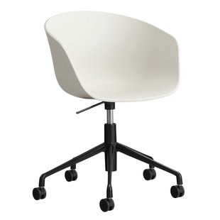 Hay AAC52 Bureaustoel Zwart Onderstel Melange Cream