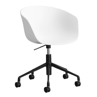 Hay AAC52 Bureaustoel Zwart Onderstel White