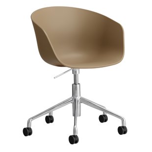 Hay AAC52 Bureaustoel Aluminium Onderstel Clay