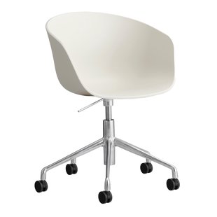 Hay AAC52 Bureaustoel Aluminium Onderstel Melange Cream