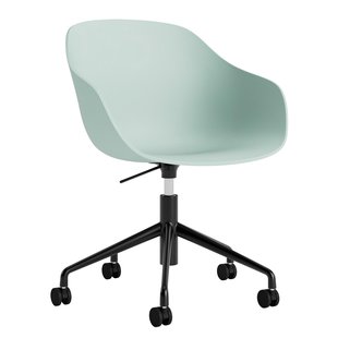 Hay AAC252 Bureaustoel Zwart Onderstel Dusty Mint