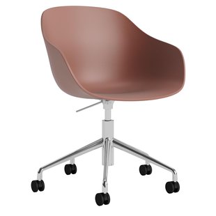 Hay AAC252 Bureaustoel Aluminium Onderstel Soft Brick