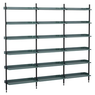 Hay Pier System 103 Wandkast Blue/Black