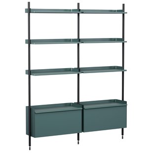 Hay Pier System 132 Wandkast Blue/Black