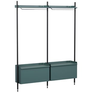 Hay Pier System 1002 Wandkast Blue/Black
