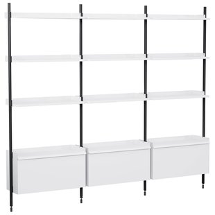 Hay Pier System 133 Wandkast White/Black