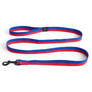 Hay Dogs Hondenriem Flat M/L Red/Blue