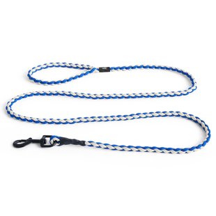 Hay Dogs Hondenriem Braided Blue/Off-White