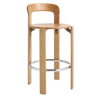 Hay Rey Barkruk 65 Golden Gelakt Beuken