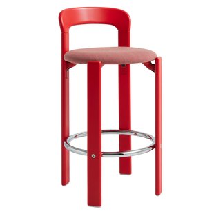 Hay Rey Barkruk 65 Gestoffeerd Scarlet Red Gelakt Beuken Hay Rey Barkruk 65 Gestoffeerd Scarlet Red Gelakt Beuken