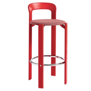 Hay Rey Barkruk 75 Gestoffeerd Scarlet Red Gelakt Beuken Hay Rey Barkruk 75 Gestoffeerd Scarlet Red Gelakt Beuken