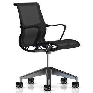 Herman Miller Setu 5-ster Bureaustoel Graphite 4W21