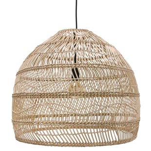 HKliving Wicker Hanglamp Medium Naturel