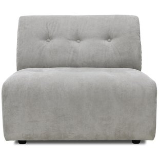 HKliving Vint Fauteuil Corduroy Rib Creme