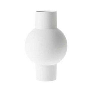 HKliving Matt White Vaas Medium