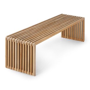 HKliving Slatted Bankje Eetbank 160 Teak