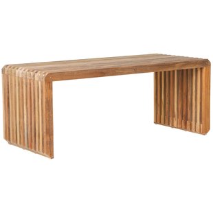 HKliving Slatted Bankje Eetbank 96 Teak