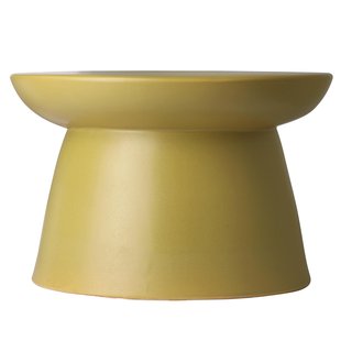 HKliving Earthenware Bijzettafel&Oslash;40 Green