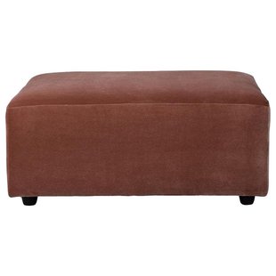 HKliving Jax Hocker Royal Velvet Magnolia