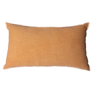 HKliving Linen Cotton Kussen 60x35 Ginger