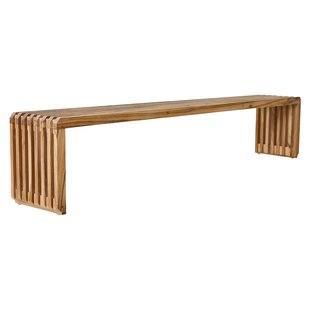 HKliving Slatted Bankje Eetbank 180 Teak