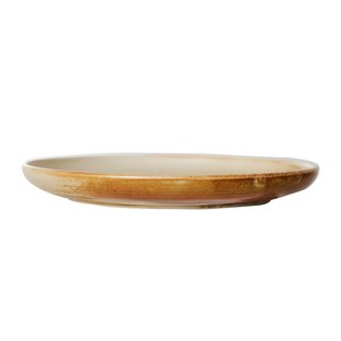 HKliving Chef Ceramic Ontbijtbord&Oslash;20 Rustic Cream/brown