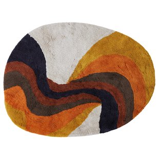 HKliving Retro Swirl Badmat 90x120