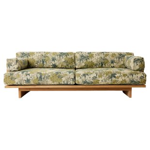 HKliving Outdoor Teak Loungebank Botanical