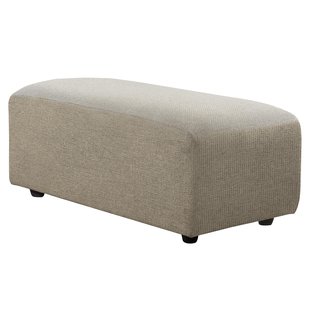 HKliving Jax Hocker Small Wafer Cream