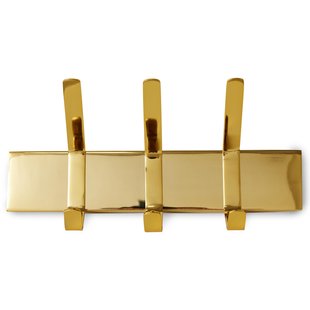 HKliving Brass Clothing Hook Wandkapstok M