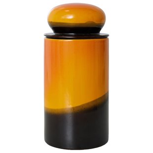 HKliving 70&#039;s Ceramic Voorraadpot Sunshine