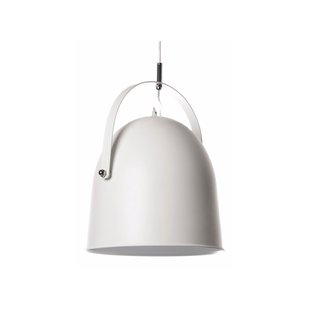 Artdelight Cooper - hanglamp - Ø 35 x 185 cm - wit