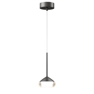 Artdelight Phoenix - hanglamp - Ø 11,6 x 208,2 cm - 7W dimbare led incl. - mat grijs